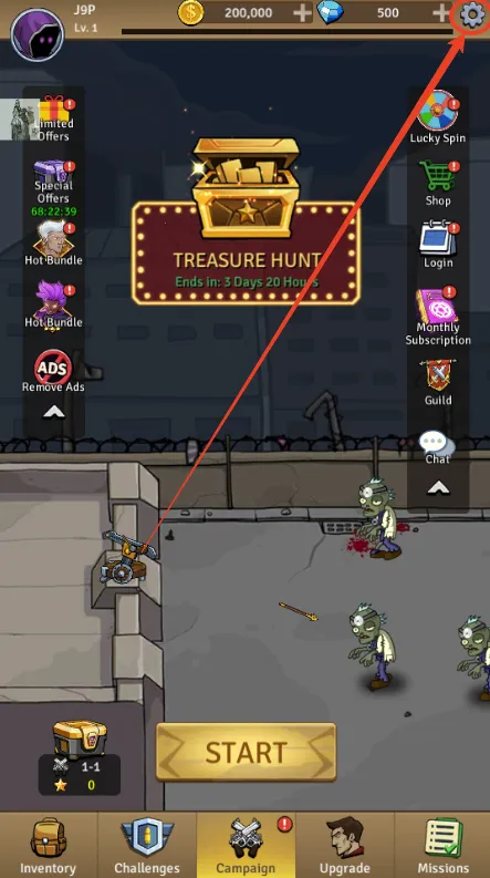 僵尸战争空闲防御(僵尸塔防游戏) 僵尸战争空闲防御(僵尸塔防游戏)