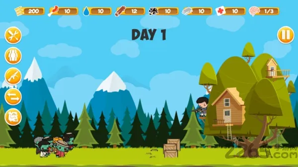 僵尸森林生存(僵尸生存游戏)