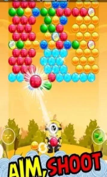 小黄人泡泡射手最新手机版 小黄人泡泡射手最新手机版