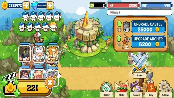 城堡防御战斗冲锋 城堡防御战斗冲锋