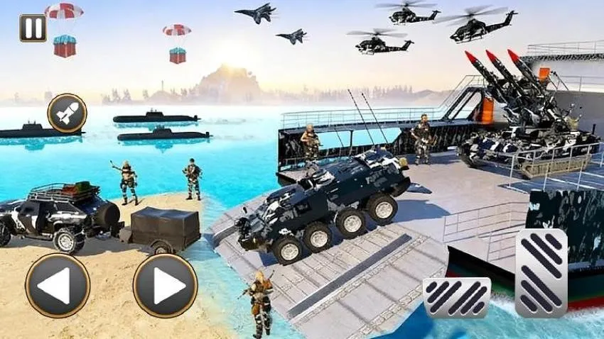 战争前线运输游戏