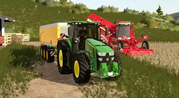 模拟农场20国产收割机