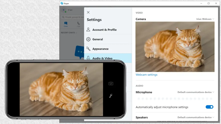 Iriun Webcam(�ֻ����������ͷ)v2.8.12 �ٷ�����
