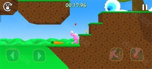 超级兔子人(兔子人闯关游戏)