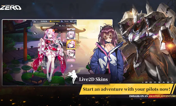 ����ս�ӣ�ZERO���ɰ���ʷ�(IronSaga��Ϸ��ɫ)v1.3.0 �ֻ���