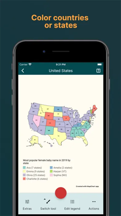 MapChart�����ֻ���v6.3.0 �ֻ���
