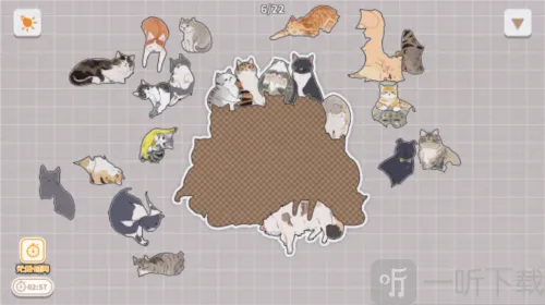 挤在一起的猫猫(猫咪拼图游戏) 挤在一起的猫猫(猫咪拼图游戏)