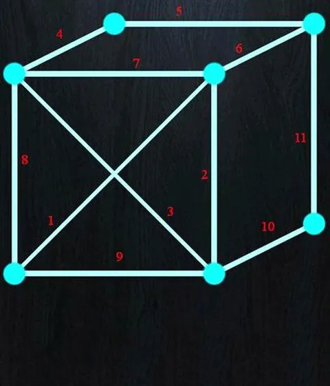 一笔画(一笔画小游戏) 一笔画(一笔画小游戏)