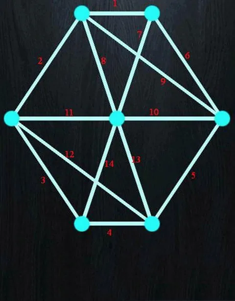 一笔画(一笔画小游戏)