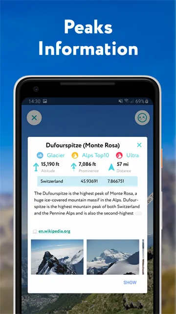 PeakVisor(��ɽ��ͼ����)v2.9.74 �ٷ�����